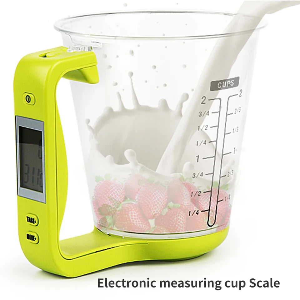 🥣 Taza Medidora Digital con Pantalla LCD