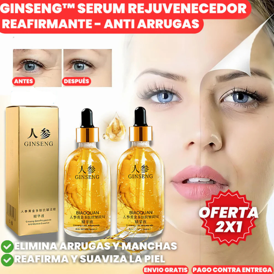 Oferta Especial 2x1 en Serum de Ginseng