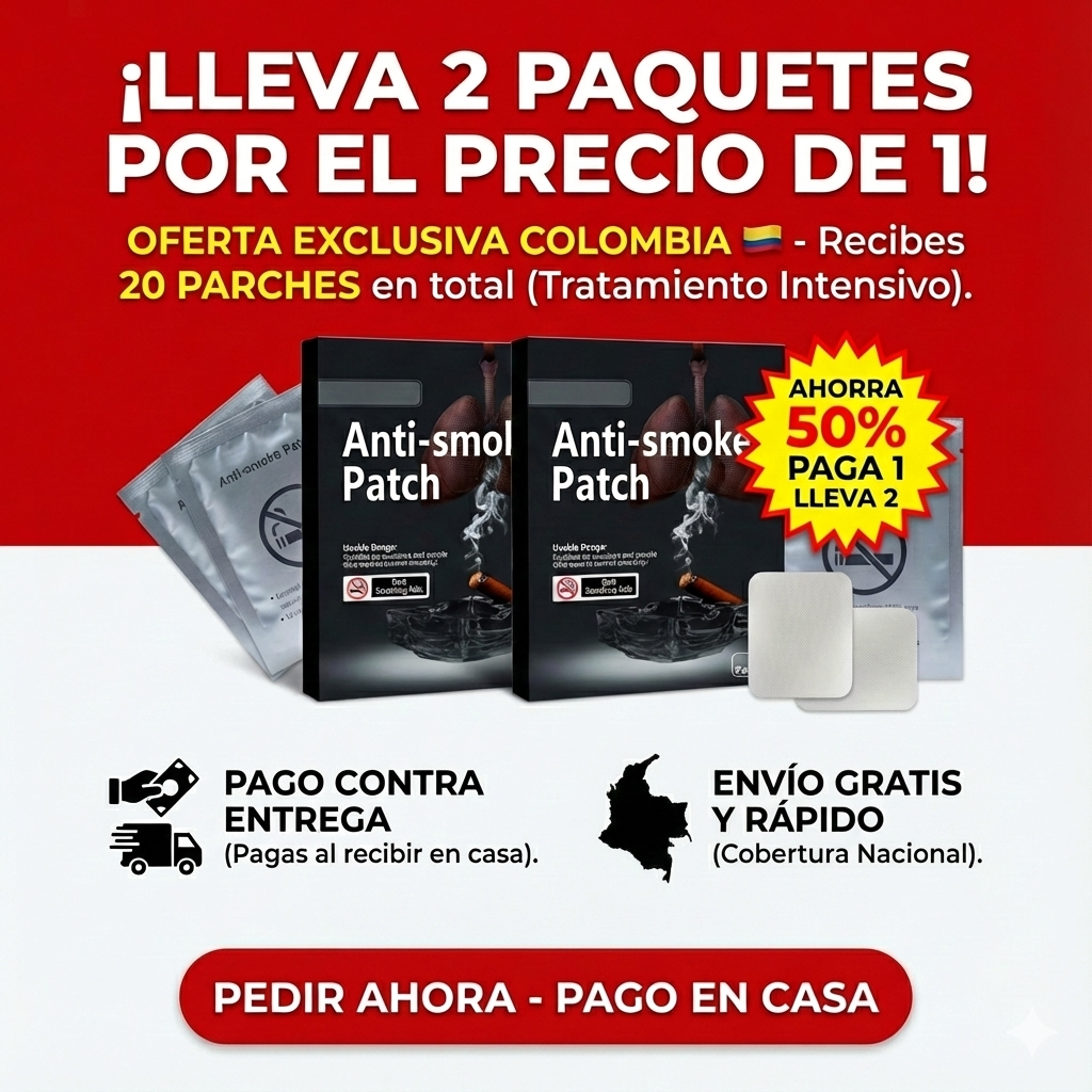 Parche Herbal para Dejar de Fumar QUITX® Patch