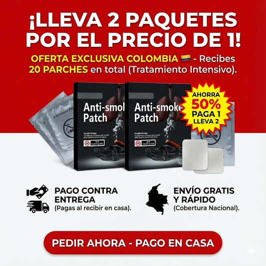 Parche Herbal para Dejar de Fumar QUITX® Patch
