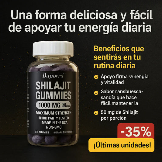 Gomitas de Shilajit